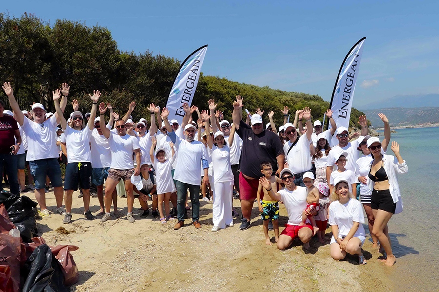  Energean: Καθαρισμός της παραλίας Βρασίδα και δωρεά κάδων απορριμμάτων στο Δήμο Παγγαίου (φωτογραφίες)
