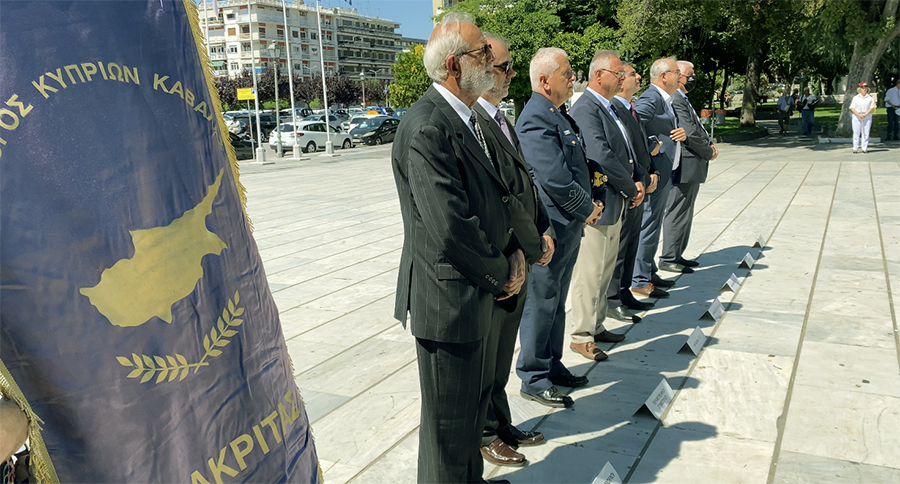  Επιμνημόσυνη δέηση και κατάθεση στεφάνων στη μνήμη των πεσόντων κατά την εισβολή των Τούρκων στην Κύπρο (φωτογραφίες-video)