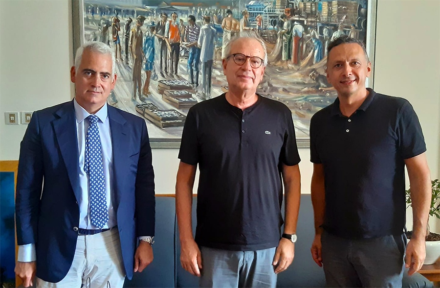  Ο Θόδωρος Μουριάδης συναντήθηκε με το νέο πρόεδρο του ΚΕΘΕΑ, Χρήστο Λιάπη