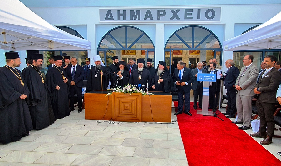  Καβάλα: Τιμητικές εκδηλώσεις για Οικουμενικό Πατριάρχη και Μητροπολίτη Κιέβου (φωτογραφίες)