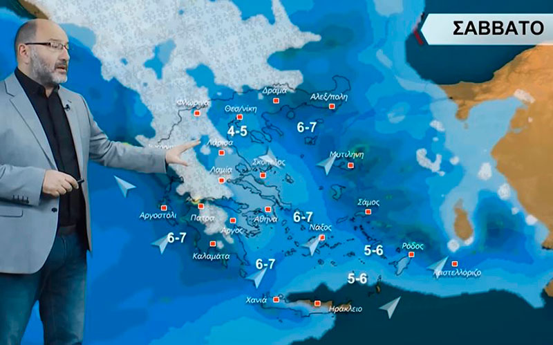  Σάκης Αρναούτογλου: Έρχεται ο χειμώνας από την Παρασκευή – Ποιες περιοχές θα έχουν βροχές, καταιγίδες και χιόνια