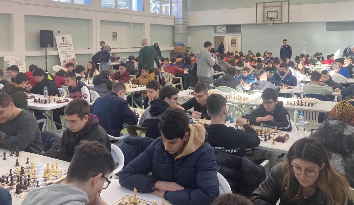  Αναλυτικά τα αποτελέσματα στους μαθητικούς αγώνες σκάκι ΠΕ Καβάλας