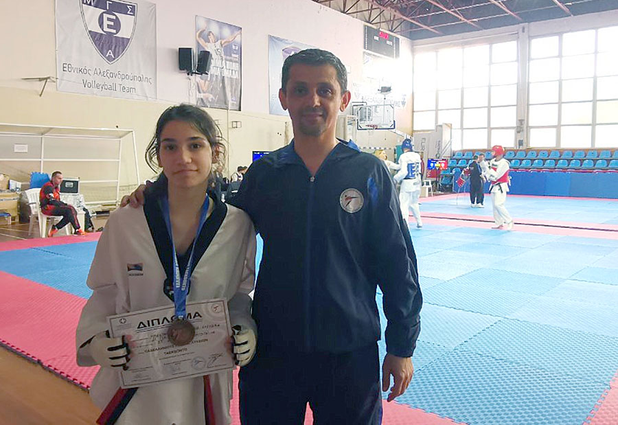  Ταεκβοντό: 3η θέση στο Πανελλήνιο Σχολικό Πρωτάθλημα Λυκείων για την Ιωάννα Τριανταφυλλίδου (φωτογραφίες)