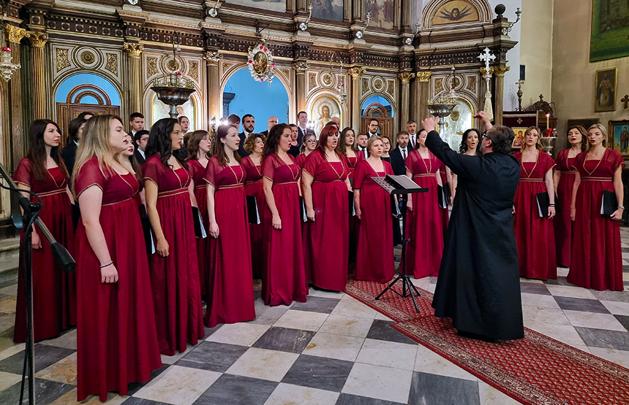  Η εκκλησιαστική χορωδία Jedinstvo από το Μαυροβούνιο στην Καβάλα «Στα βήματα του Αποστόλου Παύλου» (φωτογραφίες)