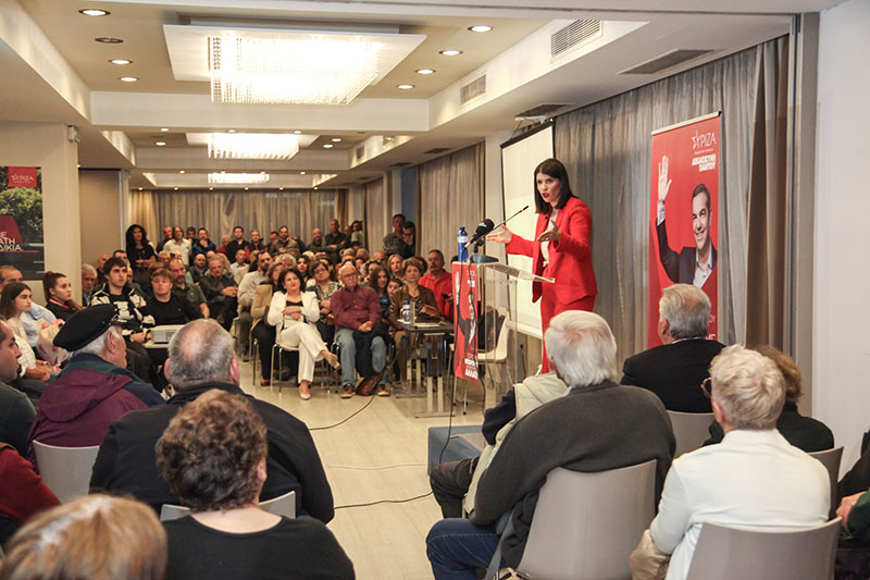  Κεντρική προεκλογική ομιλία της Τάνιας Ελευθεριάδου (φωτογραφίες)