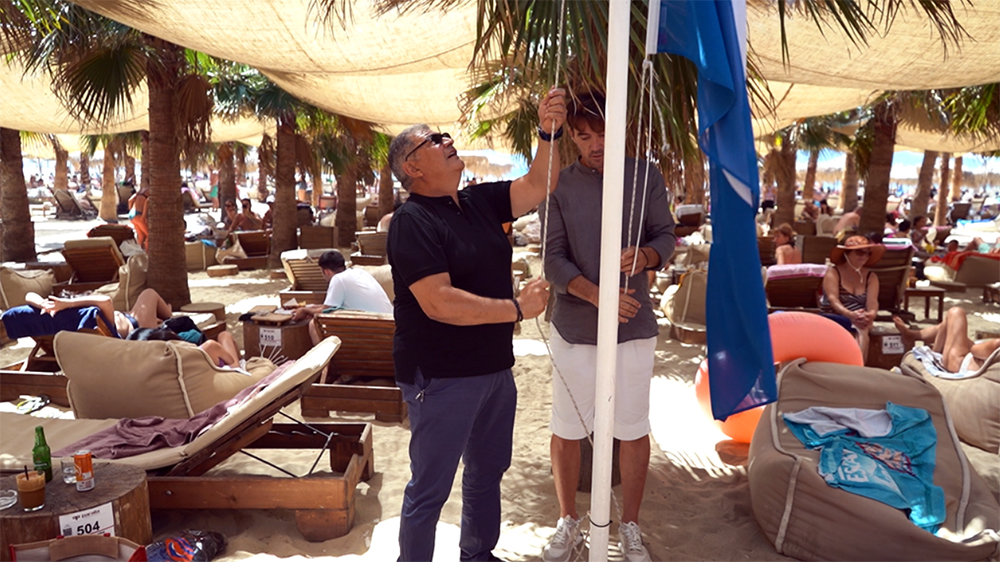  Η Γαλάζια Σημαία στο Paralia Beach Bar αφορμή συζήτησης για την ανάπτυξη της Κεραμωτής (φωτογραφίες-videos)
