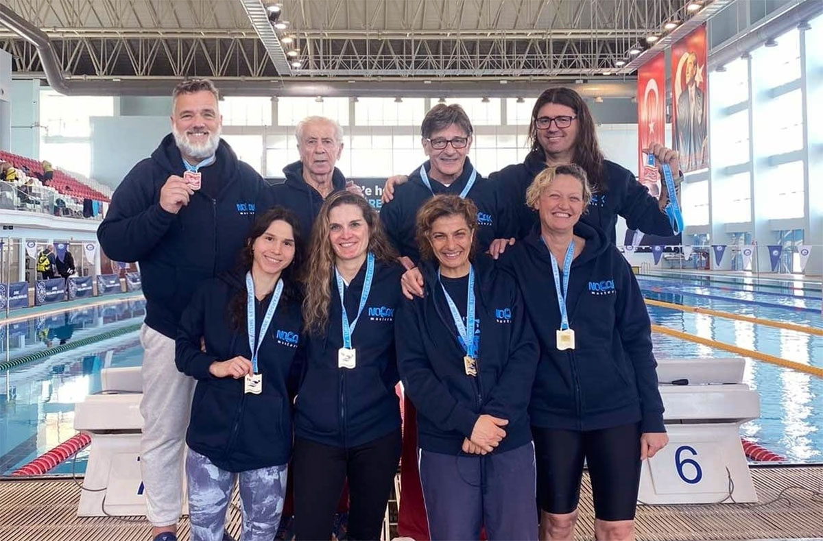  Επιτυχημένη παρουσία των βετεράνων κολυμβητών του ΝΟΘΑΚ στην Αδριανούπολη