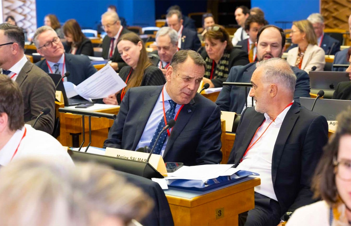  Επικεφαλής της Ελληνικής αποστολής στη συνάντηση της Επιτροπής της Κοιν. Συνέλευσης του NATO