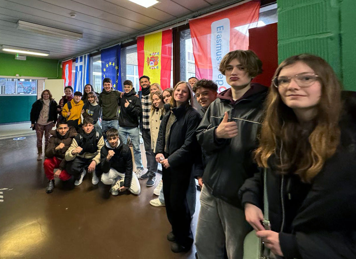  Μετακίνηση 8 μαθητών του 2ου ΓΕΛ Καβάλας στο Βέλγιο (φωτογραφίες)